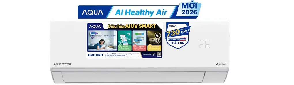 Máy Lạnh AQUA Inverter 2 Hp AQA-RV18QE2