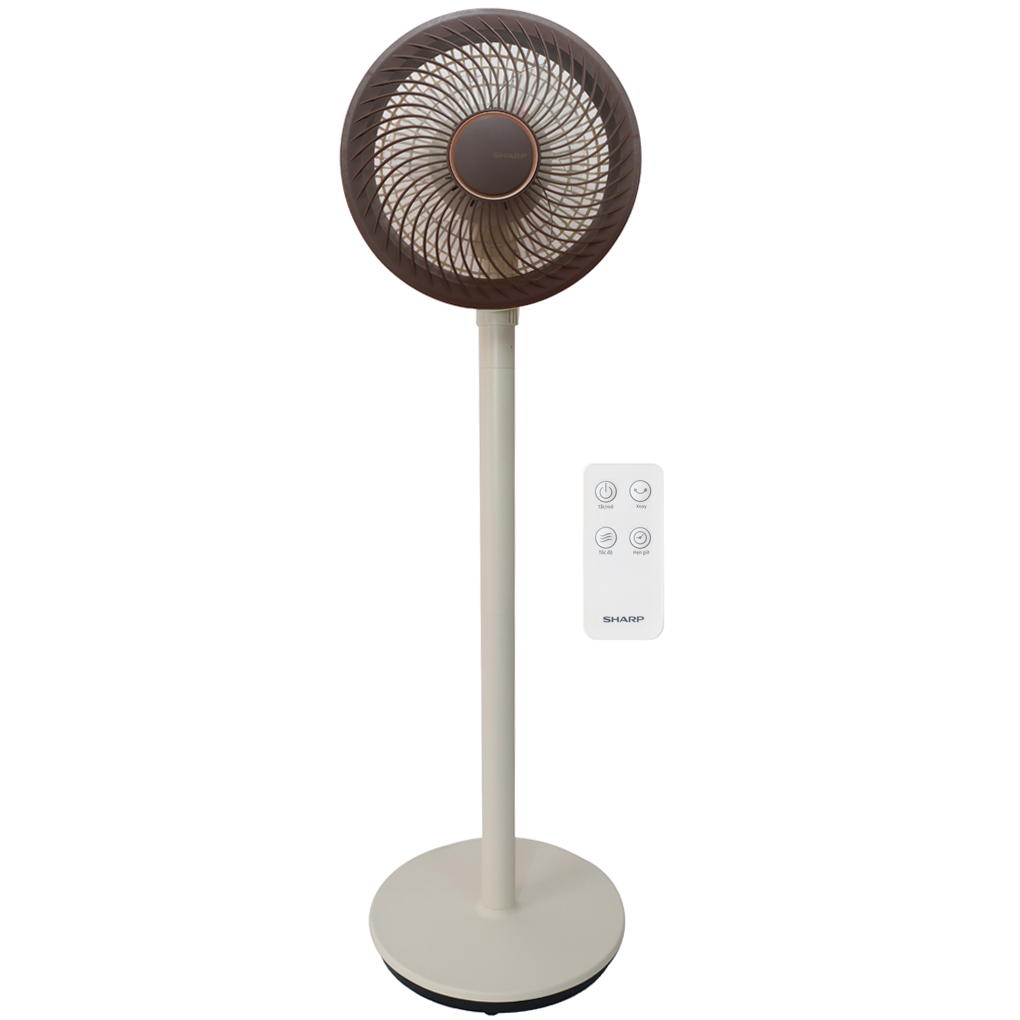 Quạt Tuần Hoàn Điều Khiển Giọng Nói Sharp PJ-CD227V-W 24W 0