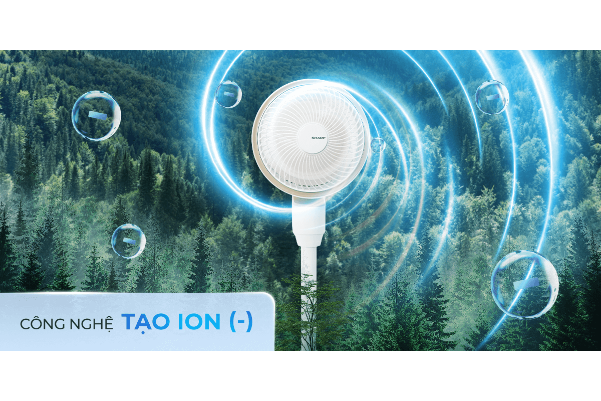 Quạt Tuần Hoàn Có Remote Sharp PJ-CD603V-C 24W 10
