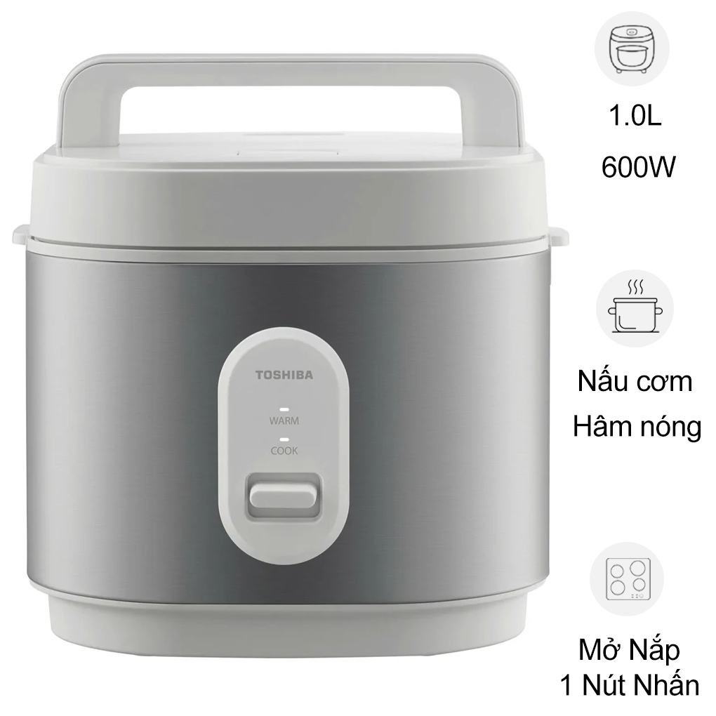 Nồi Cơm Điện Nắp G&agrave;i RC-10JRUVN(W) 1 L&iacute;t