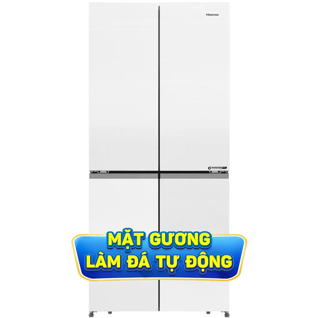 Tủ Lạnh Hisense Inverter 488 Lít RQ470P5GW