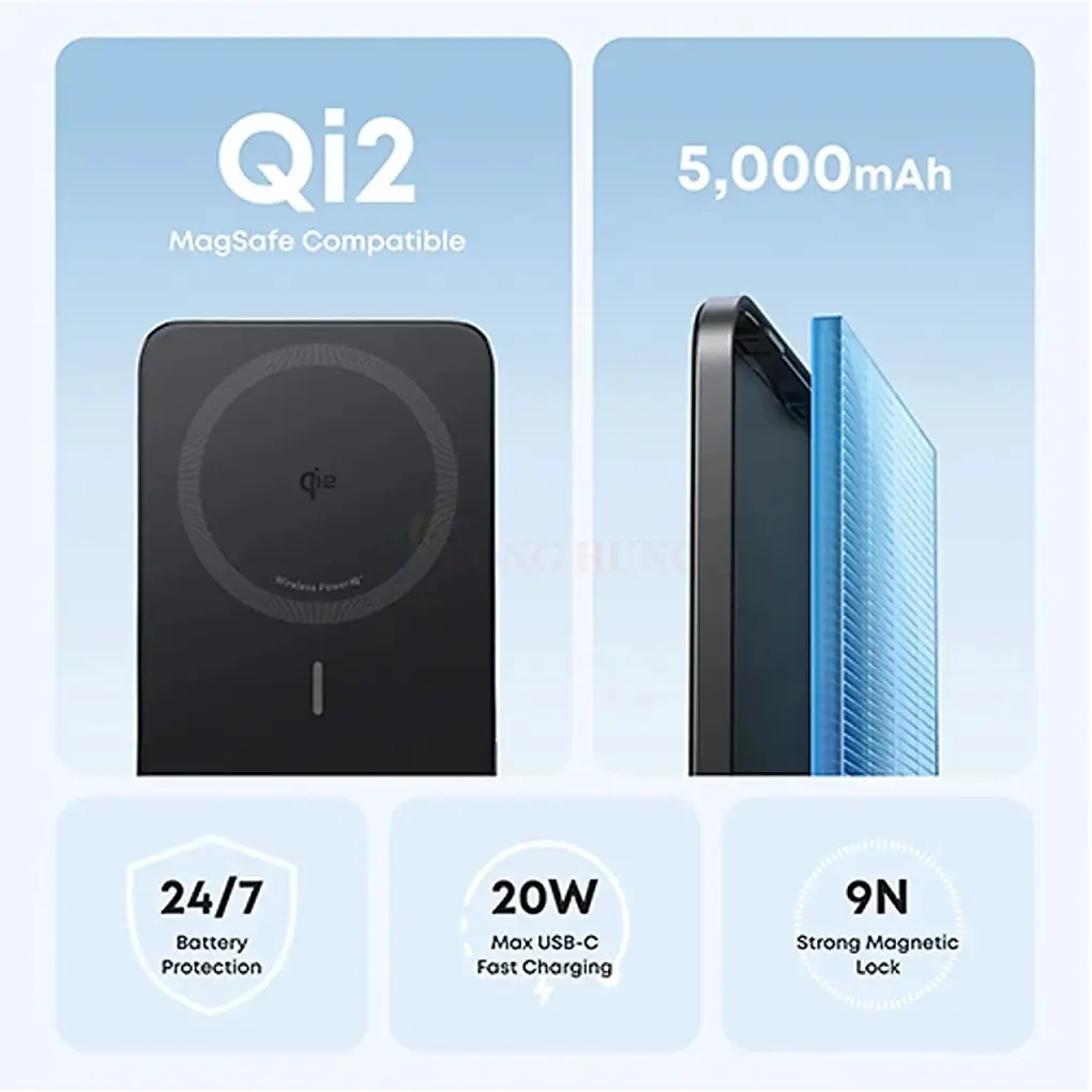 Anker Pin Mag 1C 15W 5000mAh 1