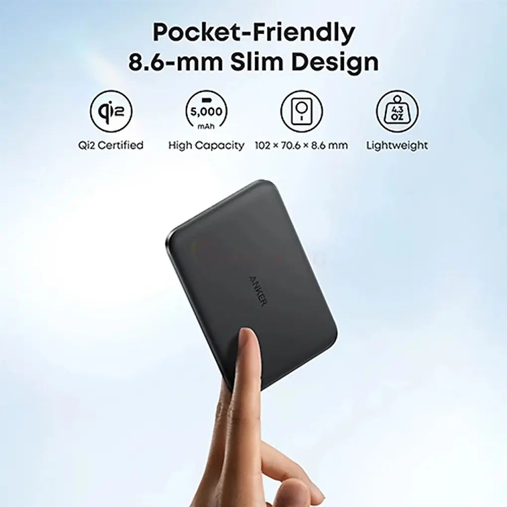 Anker Pin Mag 1C 15W 5000mAh 2