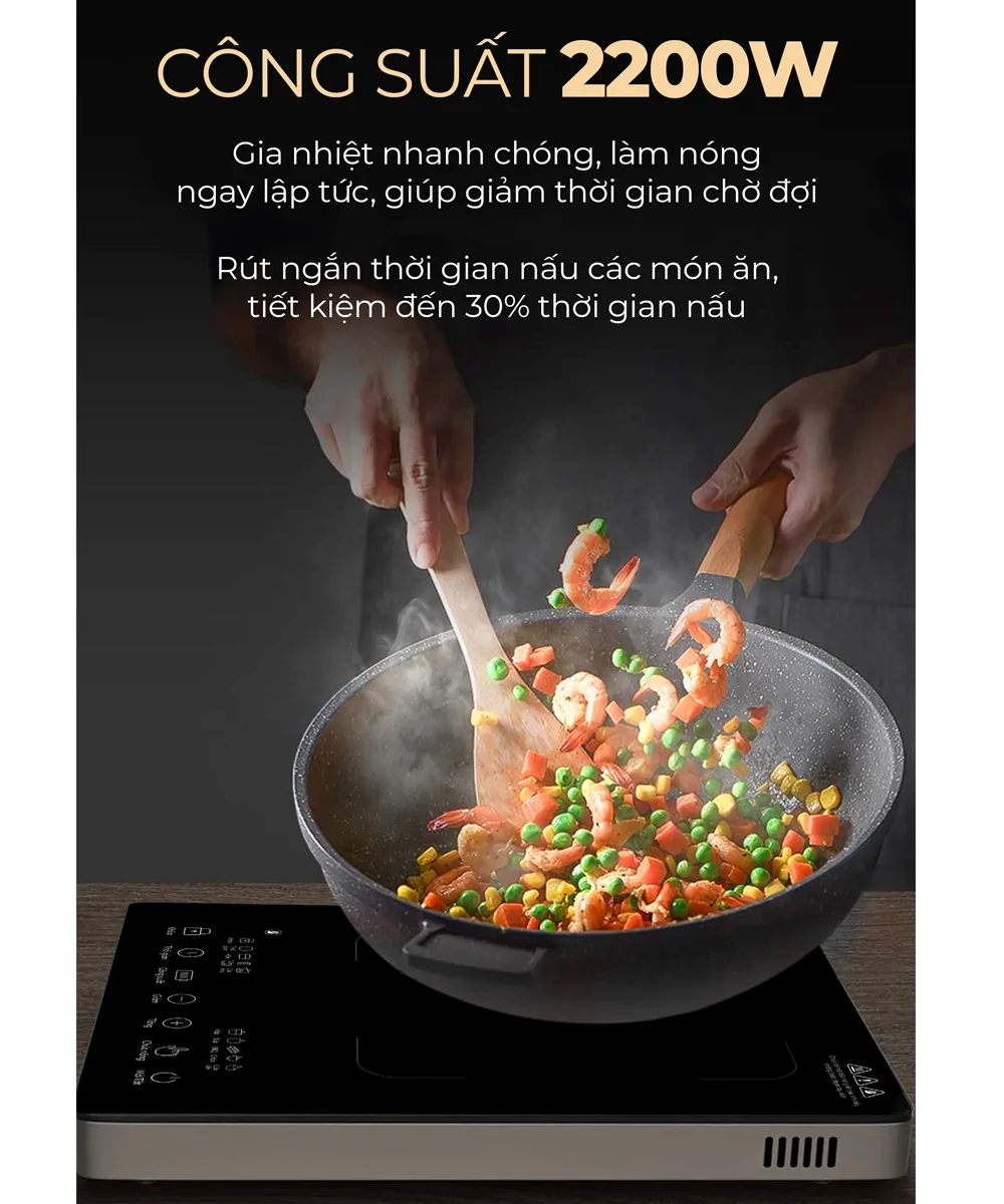 Bếp Hồng Ngoại Magic A-53 2200W 4