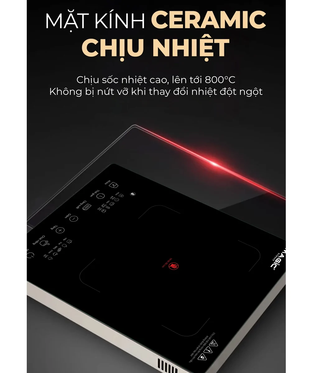 Bếp Hồng Ngoại Magic A-53 2200W 5