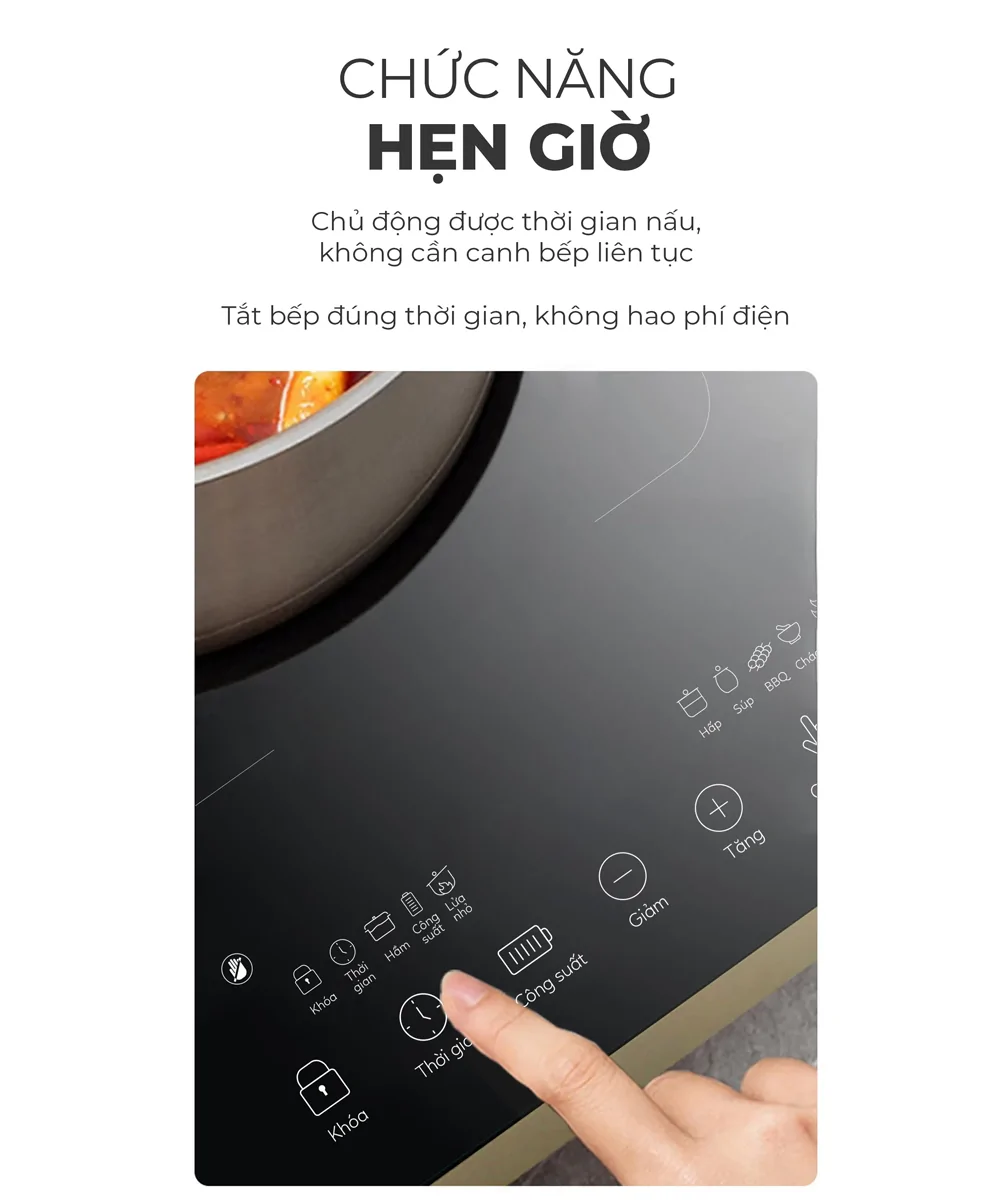 Bếp Hồng Ngoại Magic A-53 2200W 7