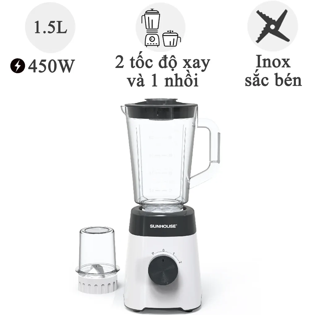 Máy Xay Sinh Tố Sunhouse SHD5114 450W