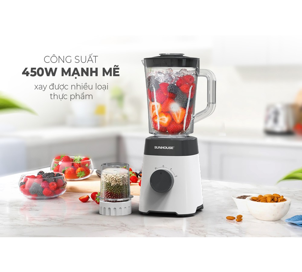 Máy Xay Sinh Tố Sunhouse SHD5114 450W 3