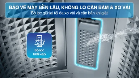 Máy Giặt Samsung Inverter 9.5 Kg WA40F95E1CSV