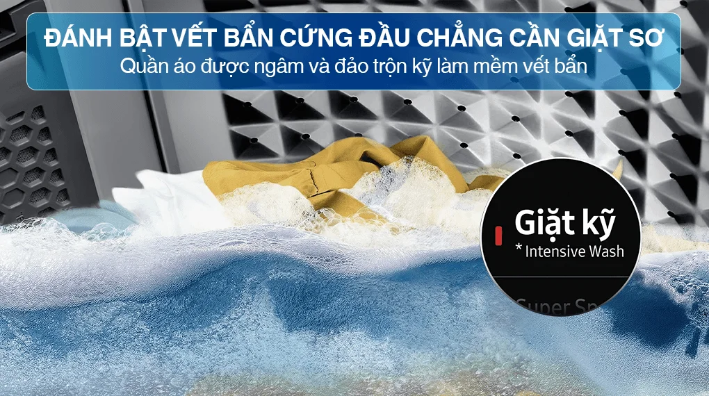 Máy Giặt Samsung Inverter 9.5 Kg WA40F95E1CSV