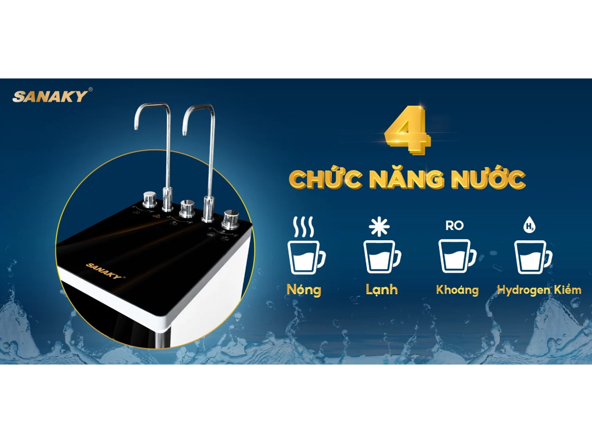 Máy Lọc Nước Nóng Lạnh Sanaky 10 Lõi SNK-S3HK001 5
