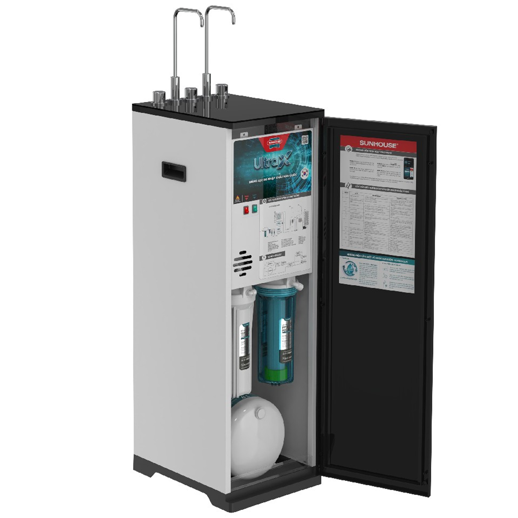 Máy Lọc Nước Nóng Lạnh Ion Kiềm Hydrogen UltraX Sunhouse SHA76639LA 3