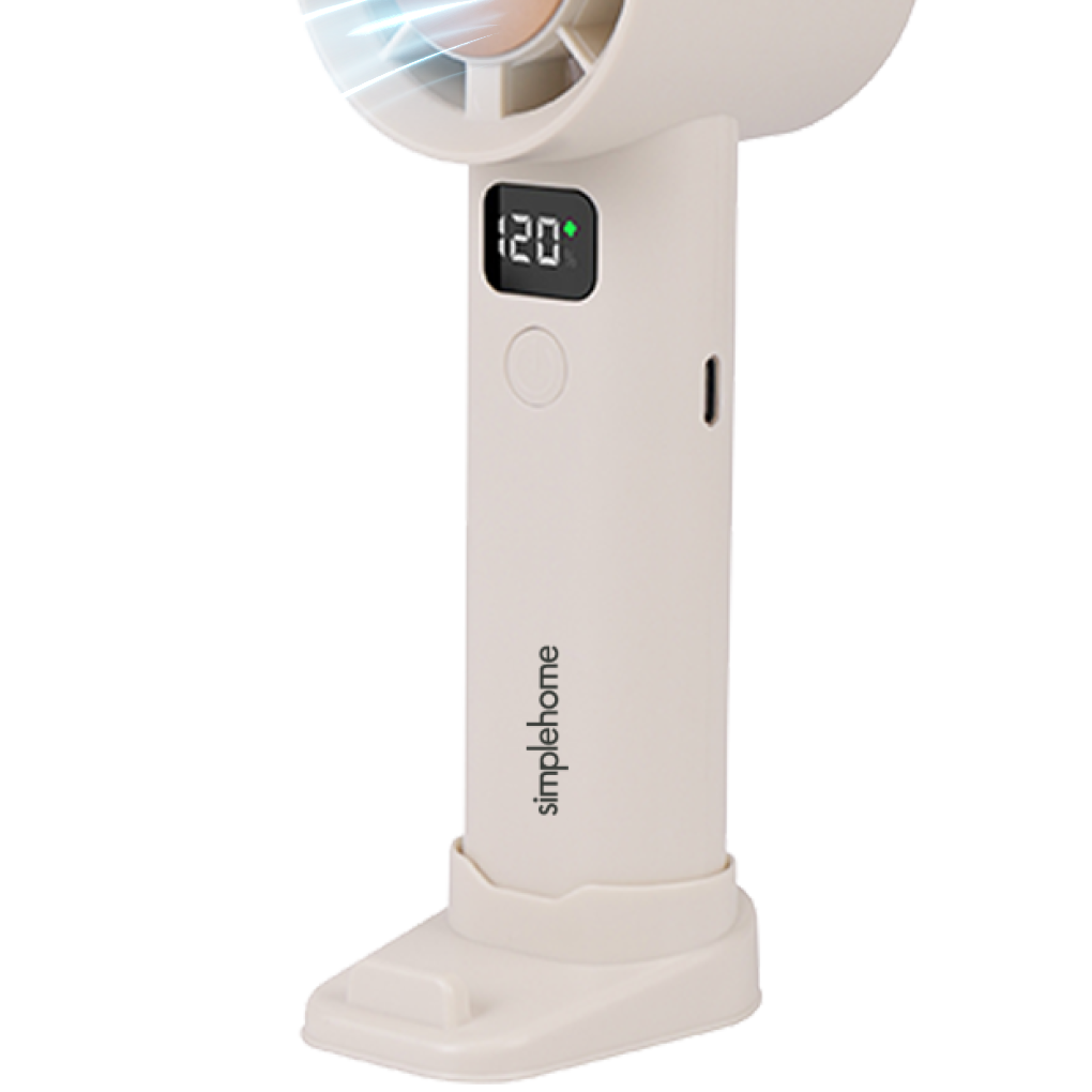 Quạt Cầm Tay Mini Simplehome FS01 Màu Be 1