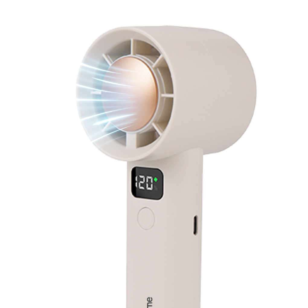 Quạt Cầm Tay Mini Simplehome FS01 Màu Be 2