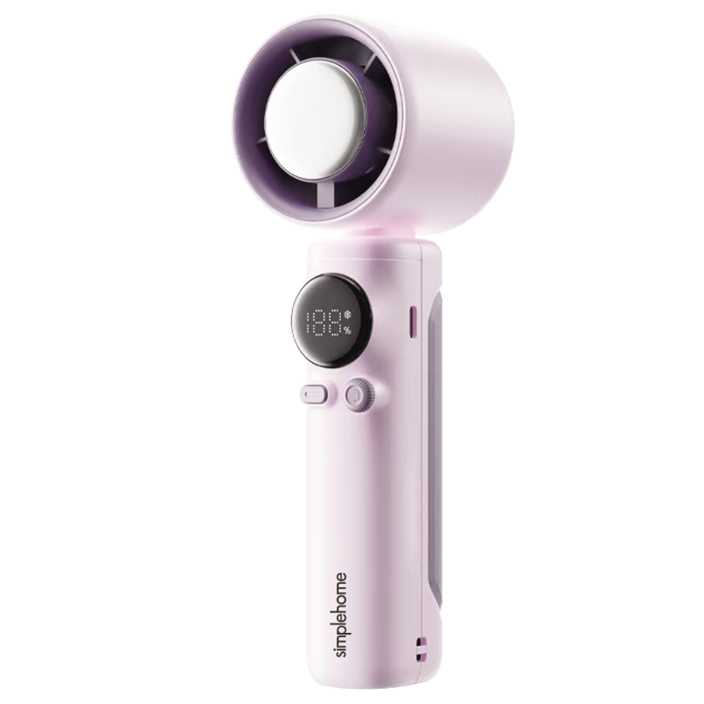 Quạt Cầm Tay Có Sò Lạnh Simplehome SS-026 Màu Tím 1