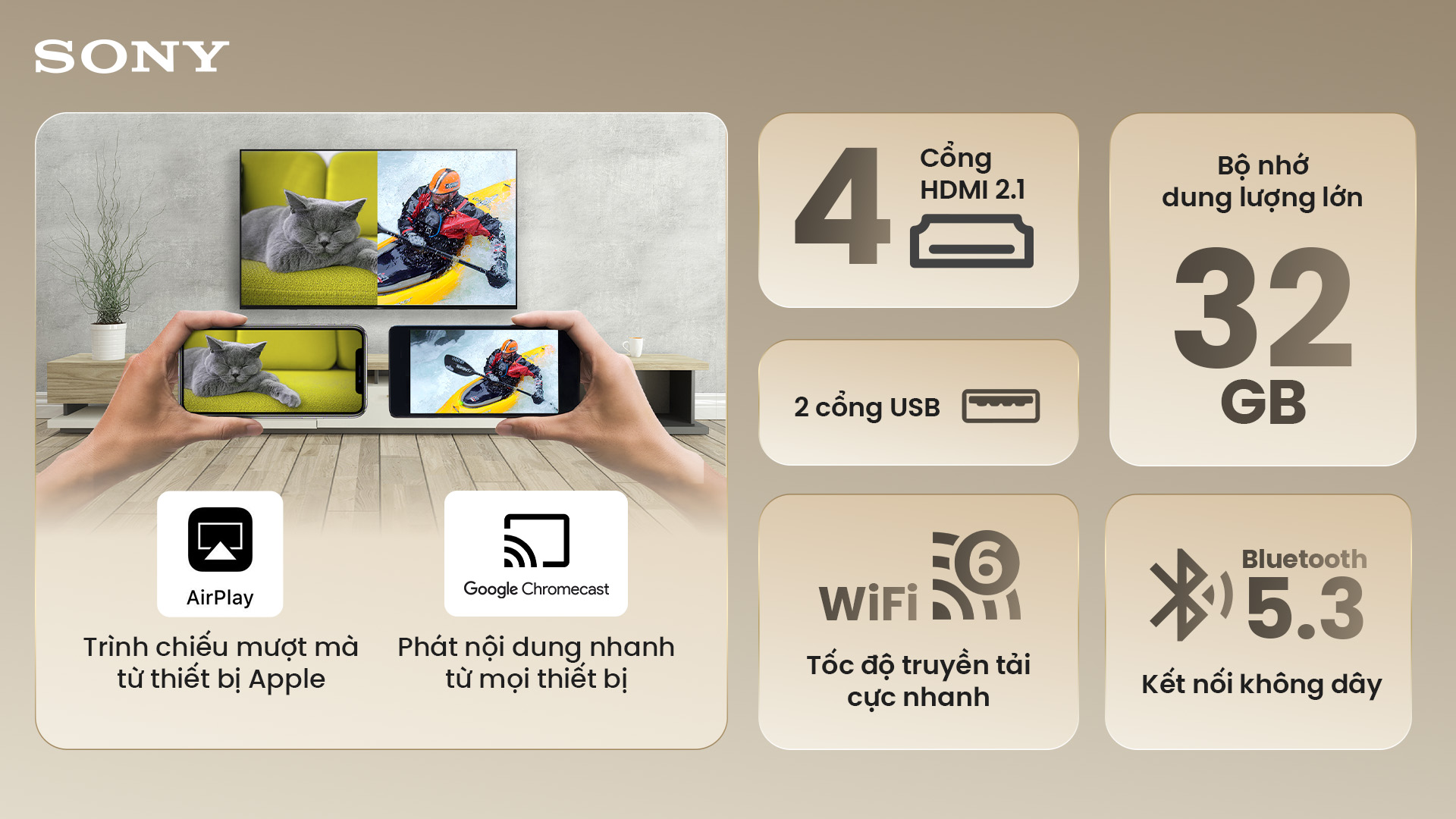 Google TiVi Sony BRAVIA 3 II 100 Inch K-100XR30M2 10