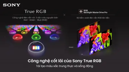 Sony Google TV True RGB BRAVIA 7 II K-98XR70M2