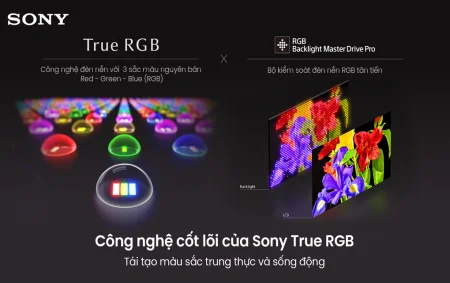Sony Google TV True RGB BRAVIA 9 II K-75XR90M2