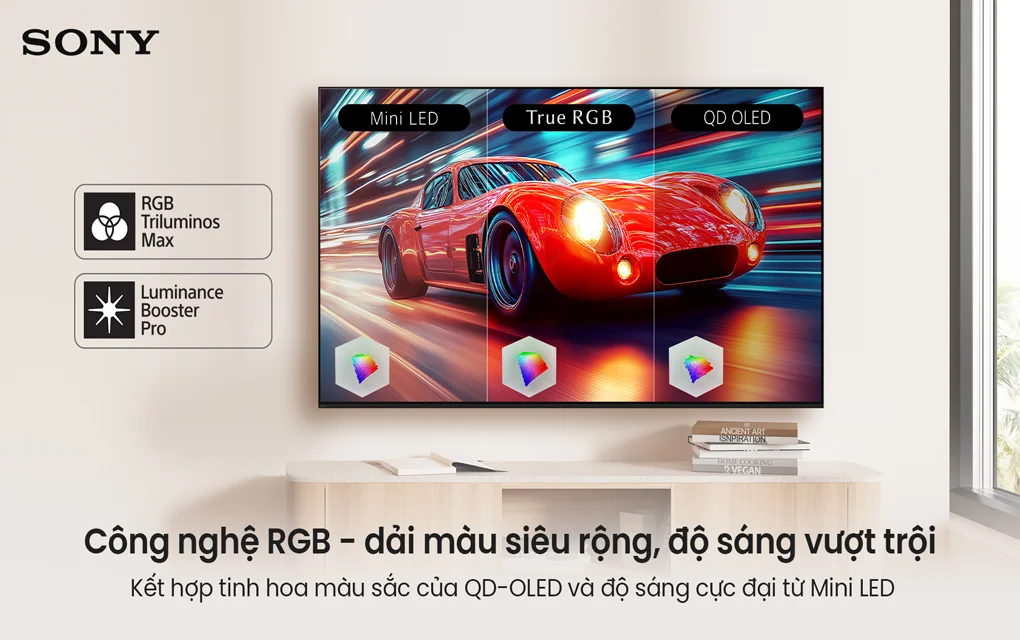 Sony Google TV True RGB BRAVIA 9 II K-85XR90M2