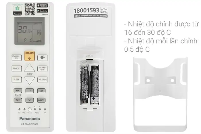 Máy Lạnh 2 Chiều Panasonic Inverter 1 Hp CU/CS-YZ9AKH-8 3