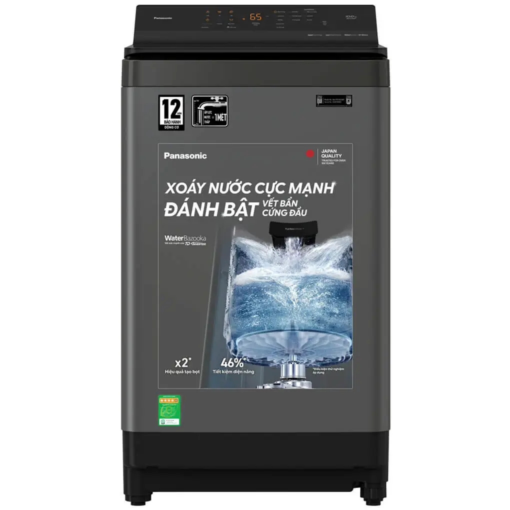 Máy Giặt Panasonic Inverter 10 Kg NA-FJ100X1DV