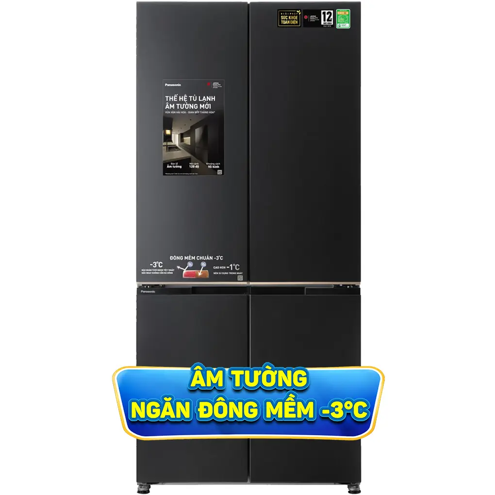 Tủ Lạnh Panasonic Inverter 445 Lít NR-XZ520CWKV