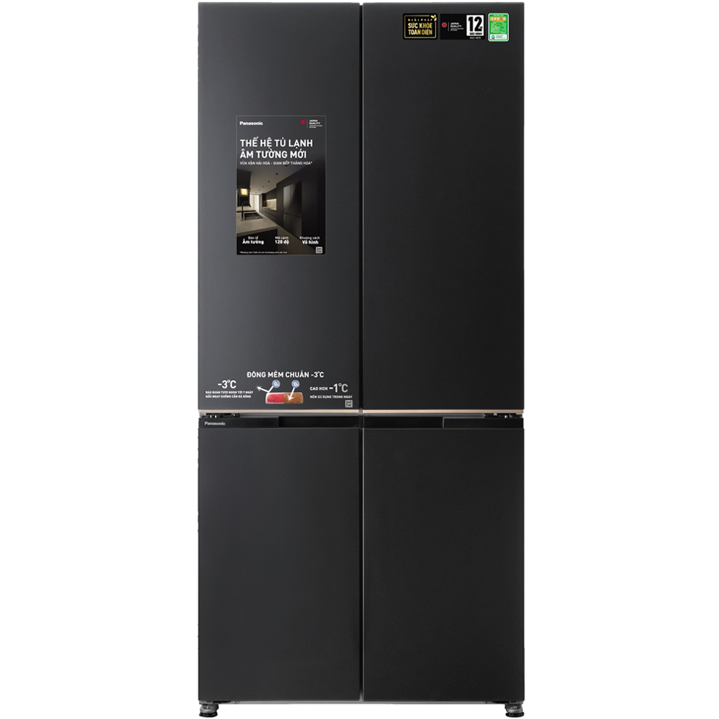 Tủ Lạnh Panasonic Inverter 445 Lít NR-XZ520CWKV 0