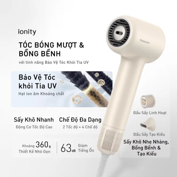 Ion Âm Tốc Độ Cao Panasonic EH-NE9M-N442 1500W