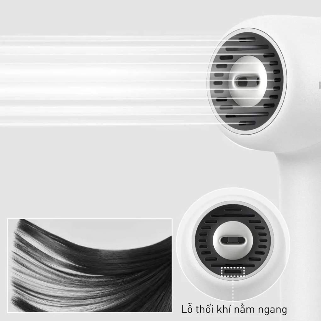 Máy Sấy Tóc Ion Âm Tốc Độ Cao Panasonic EH-NE8M-W442 1500W 8