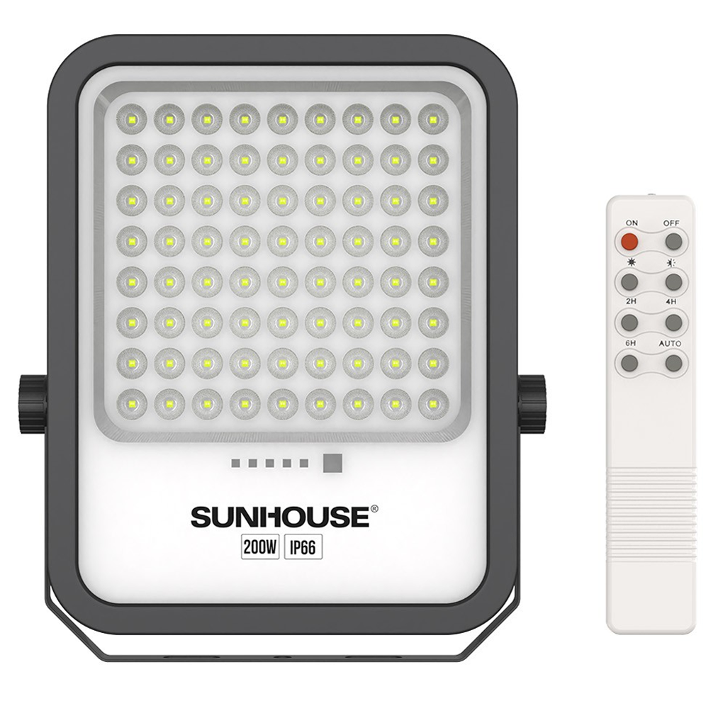 Đèn Năng Lượng Mặt Trời Eco Sunhouse SHE-LECPLSE01.200W 0
