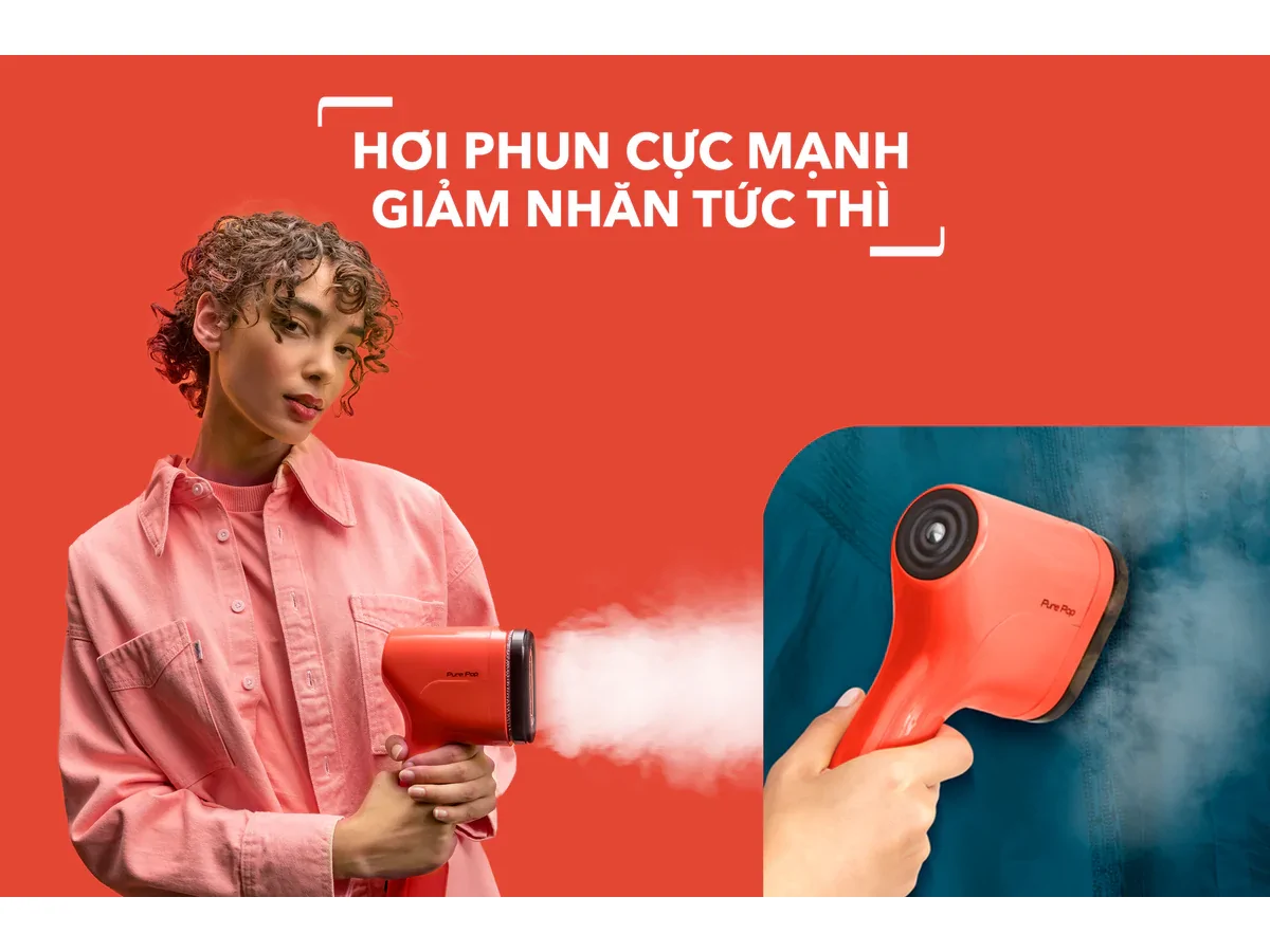 Bàn Ủi Hơi Nước Cầm Tay Pure Pop Tefal DT2020E1 7