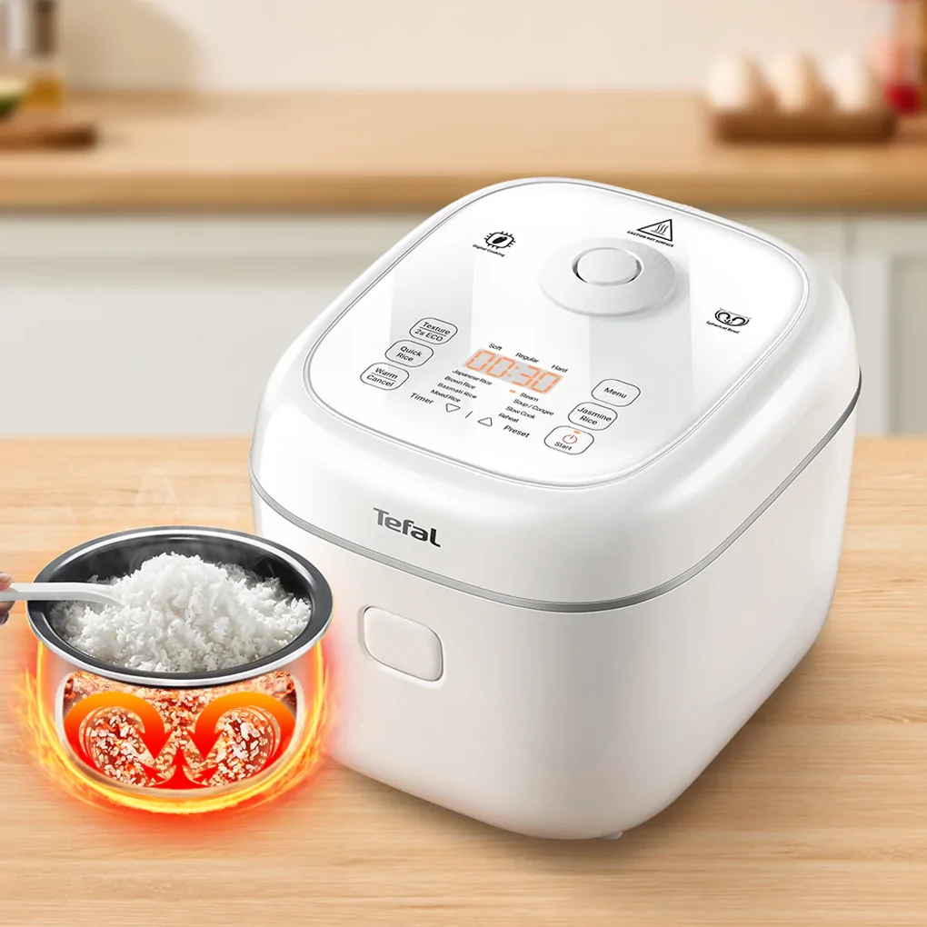 Nồi Cơm Điện Tử Tefal Delirice RK7711Y0 1.8 Lít 3