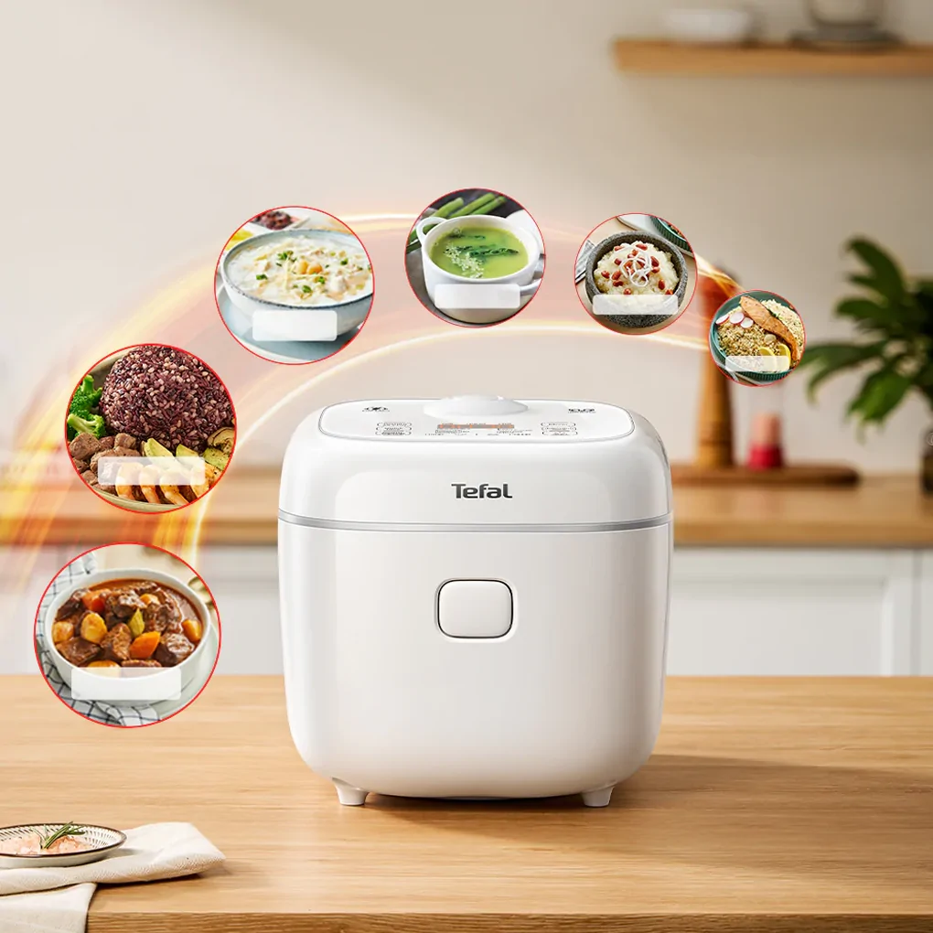 Nồi Cơm Điện Tử Tefal Delirice RK7711Y0 1.8 Lít 5