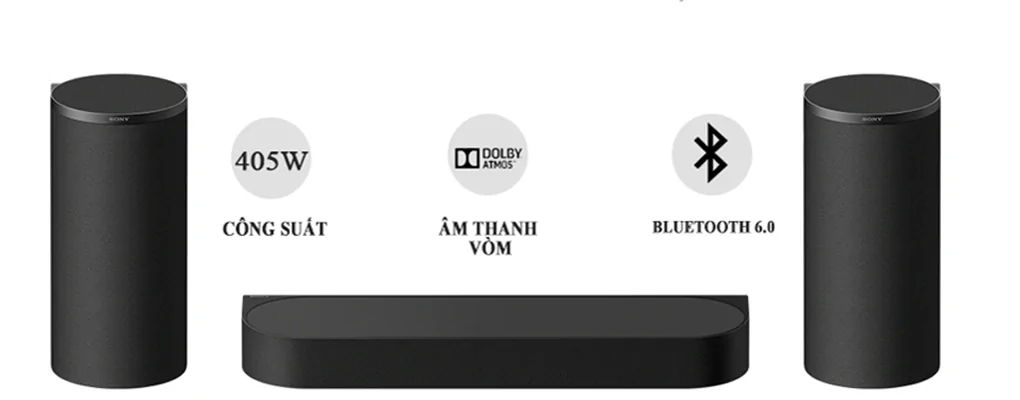 Hệ Thống Rạp Hát Flagship Sony BRAVIA Theatre Trio HT-A8//Z SP1