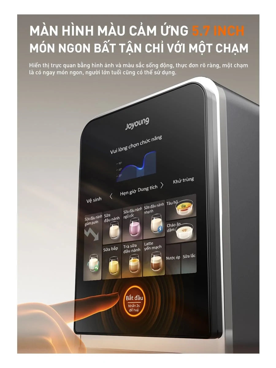 Máy Làm Sữa Hạt Đa Năng Joyoung JSCB-K7 Pro 8