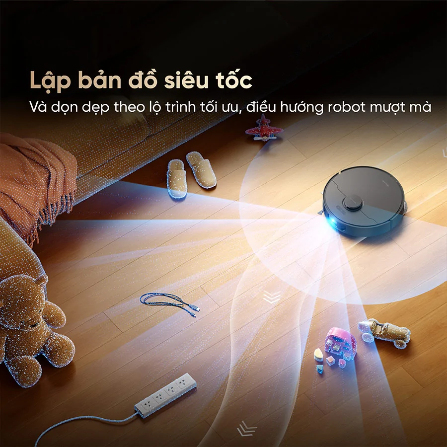 Robot Hút Bụi Lau Nhà Thông Minh Dreame D30 Ultra CE 8