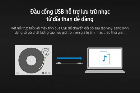 Đầu Đĩa Than Bluetooth Tự Động Sony PS-LX5BT//C SP1