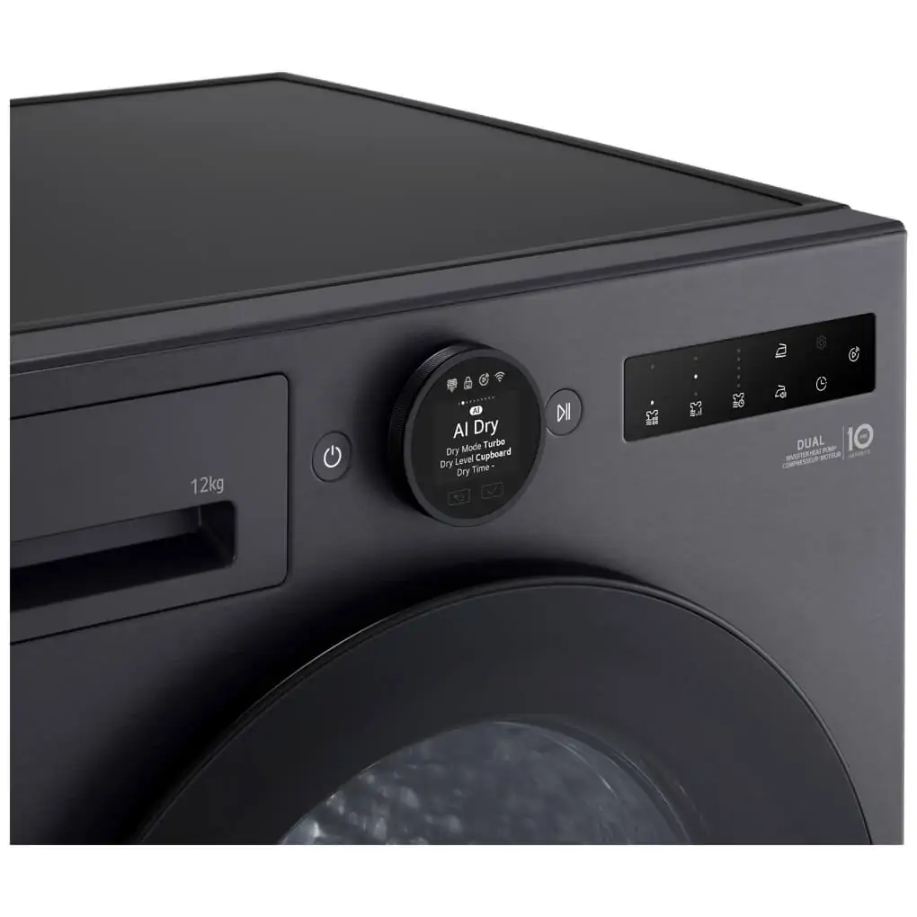 Máy Sấy Bơm Nhiệt LG Inverter 12 Kg RX12VHP3K 1