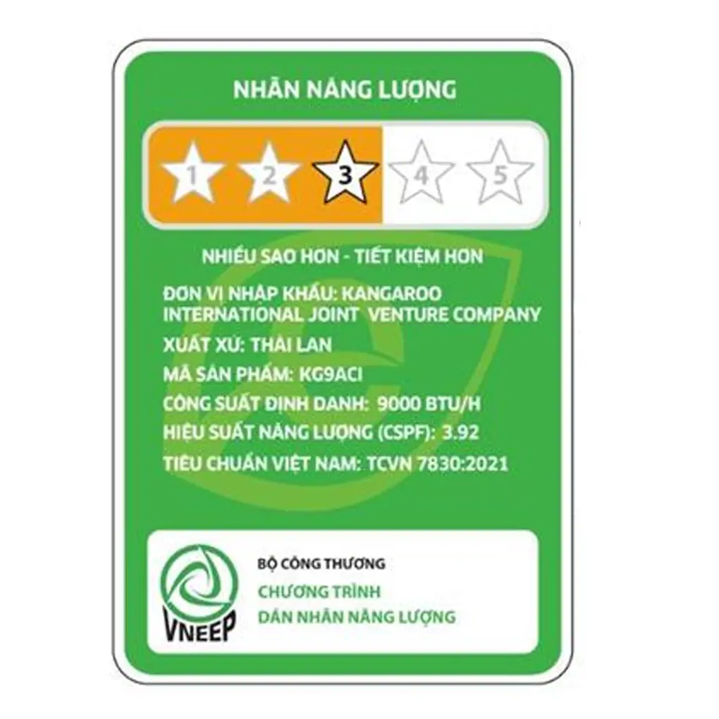 Máy Lạnh Kangaroo Inverter 1 Hp KG9ACI 3