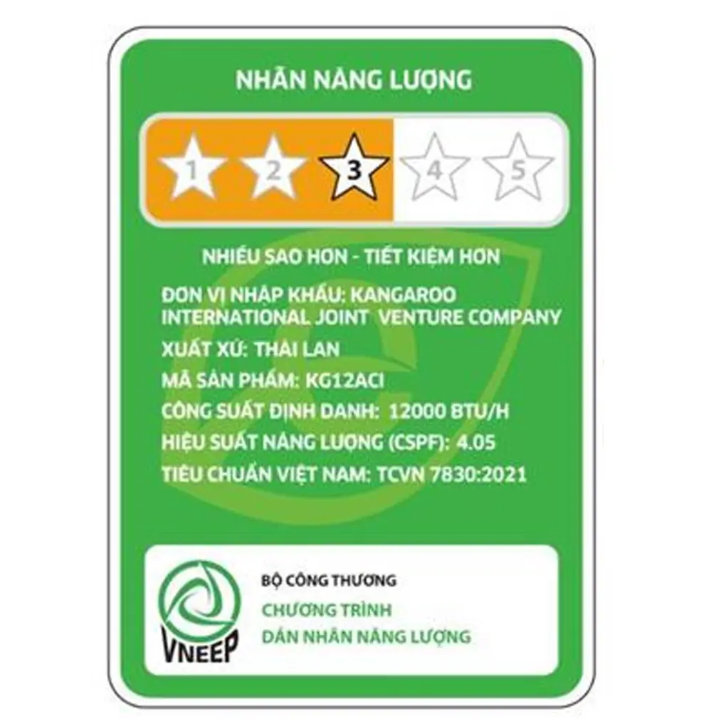 Máy Lạnh Kangaroo Inverter 1.5 Hp KG12ACI 3