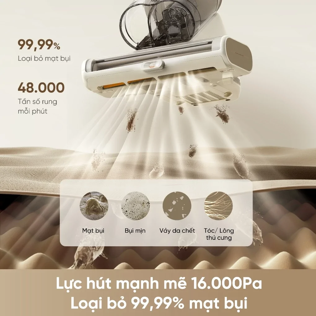 Máy Hút Bụi Ga Giường Dreame D20 Aura 3