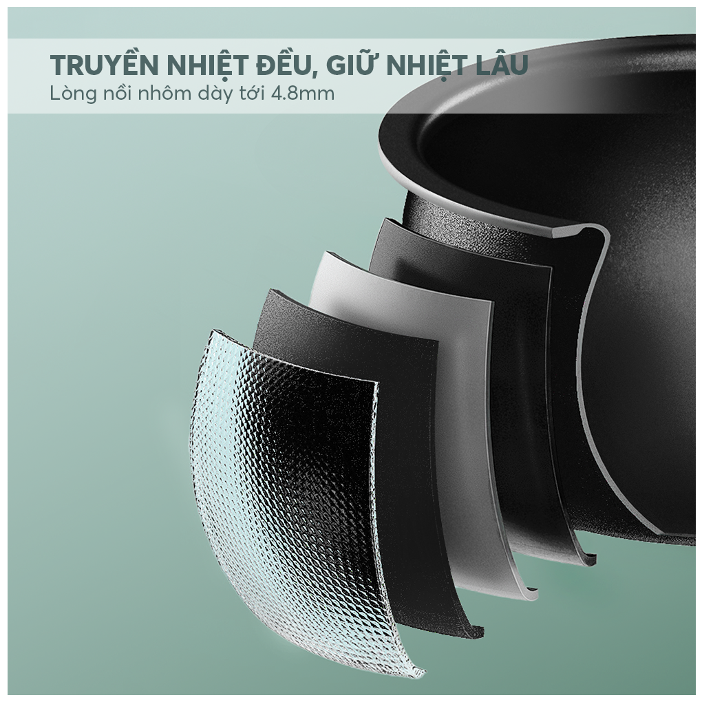 Nồi Cơm Điện Elmich RCE9257 1.2 Lít 11