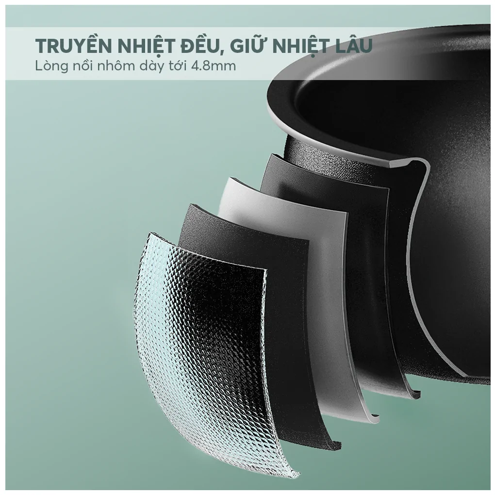 Nồi Cơm Điện Elmich RCE9257 1.2 Lít 11