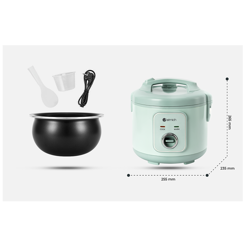 Nồi Cơm Điện Elmich RCE9257 1.2 Lít 13