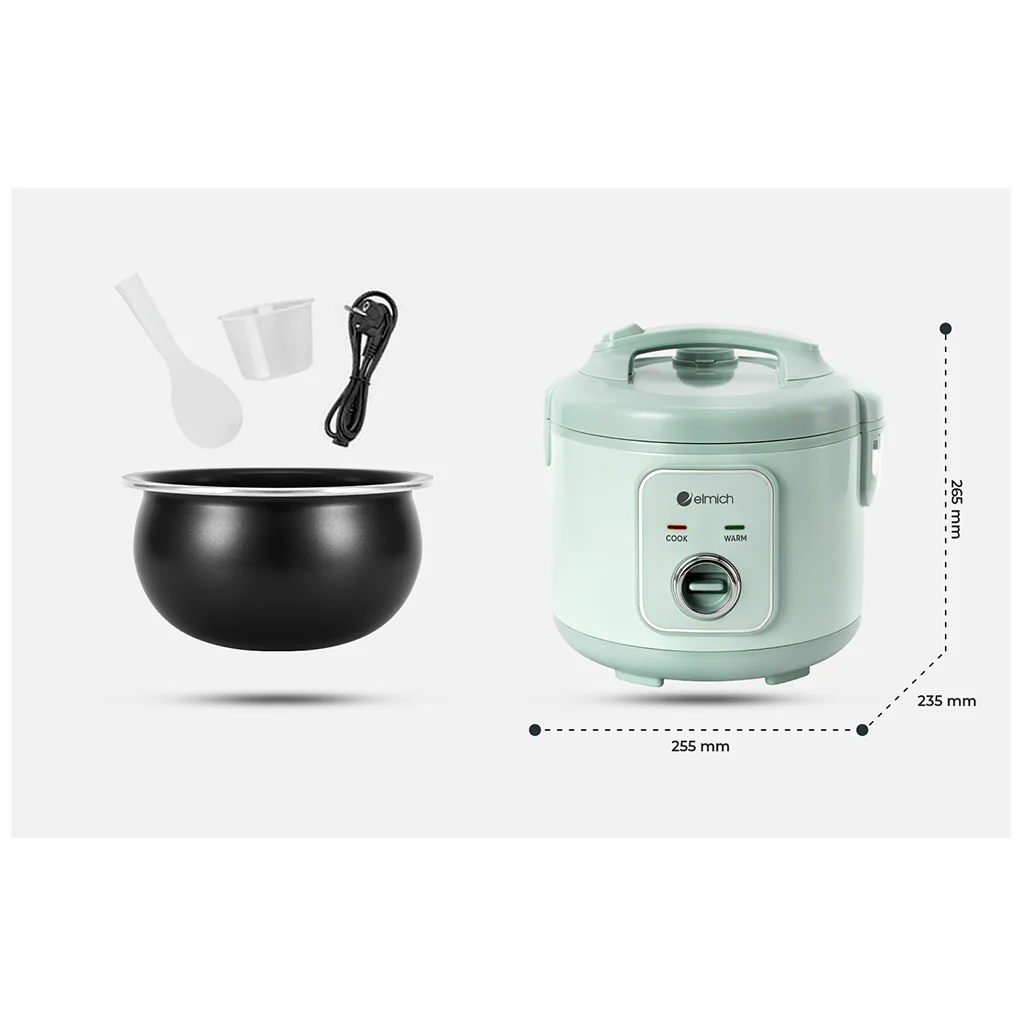 Nồi Cơm Điện Elmich RCE9257 1.2 Lít 13
