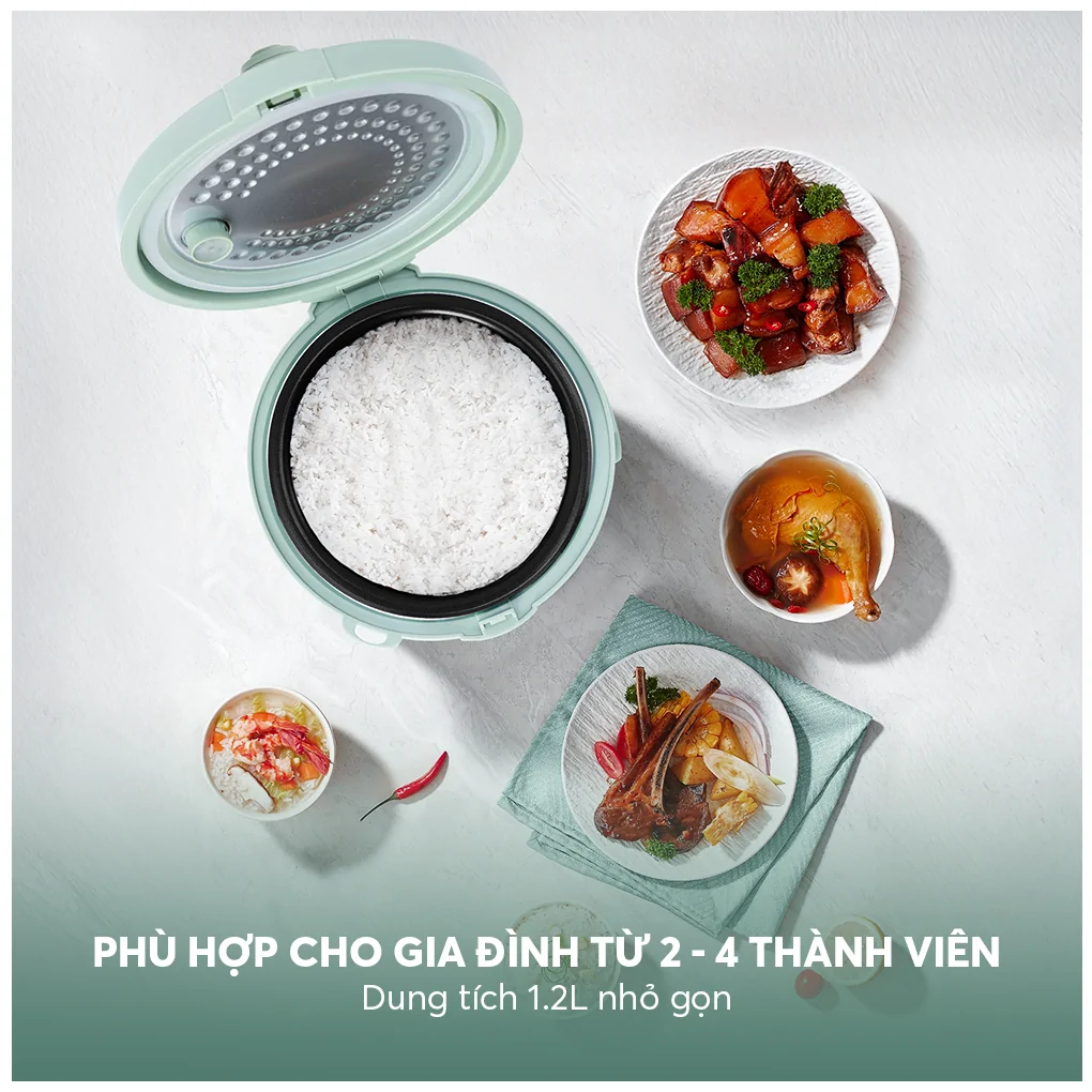 Nồi Cơm Điện Elmich RCE9257 1.2 Lít 9
