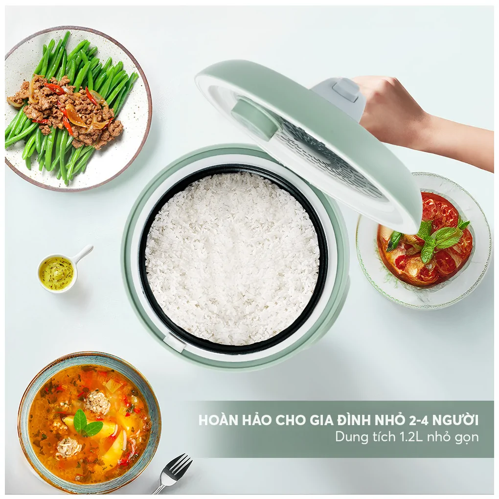 Nồi Cơm Điện Elmich RCE9355 1.2 Lít 10