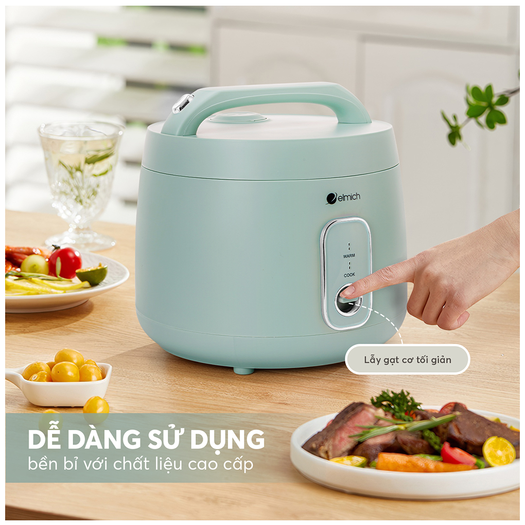 Nồi Cơm Điện Elmich RCE-9127 1.8 Lít 10