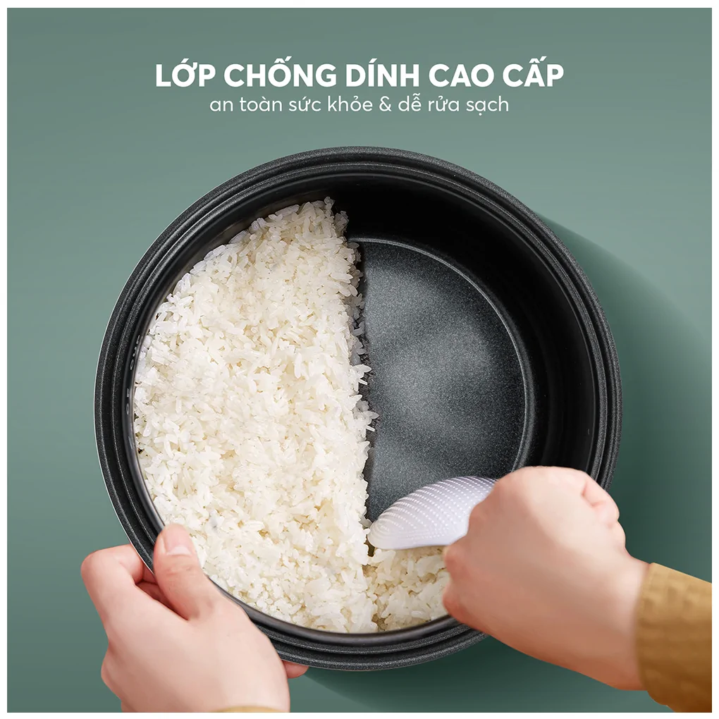 Nồi Cơm Điện Elmich RCE-9127 1.8 Lít 13