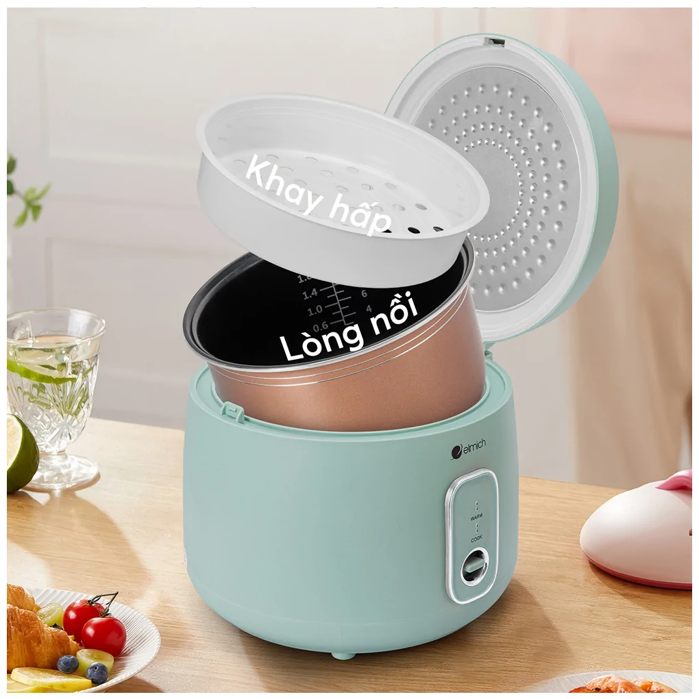 Nồi Cơm Điện Elmich RCE-9127 1.8 Lít 18